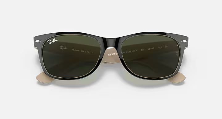 Ray-Ban New Wayfarer - Black on Beige