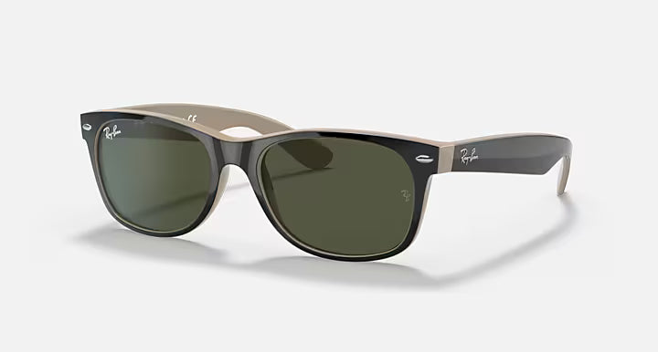 Ray-Ban New Wayfarer - Black on Beige