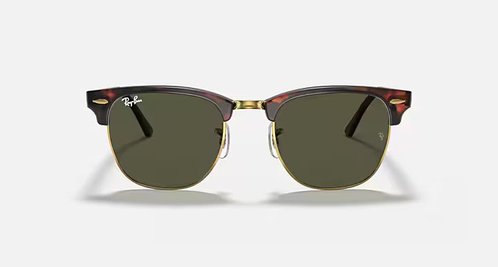 Ray-Ban Clubmaster Classic - Polished Tortoise on Gold
