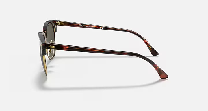 Ray-Ban Clubmaster Classic - Polished Tortoise on Gold