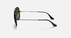 Ray-Ban Aviator Classic - Polished Black