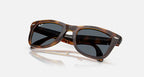 Ray-Ban Folding Wayfarer - Havana w/ Blue Lense