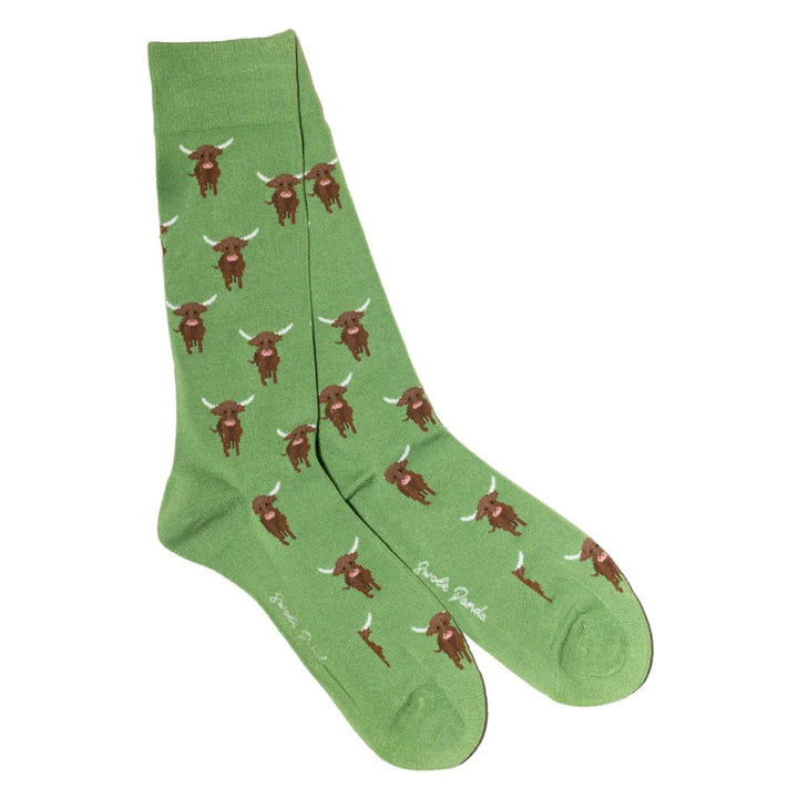 Swole Panda Barn Sock Box - 2 Pairs of Bamboo Socks