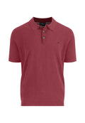 Fynch Hatton Air Cotton Polo - Berry