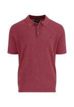 Fynch Hatton Air Cotton Polo - Berry