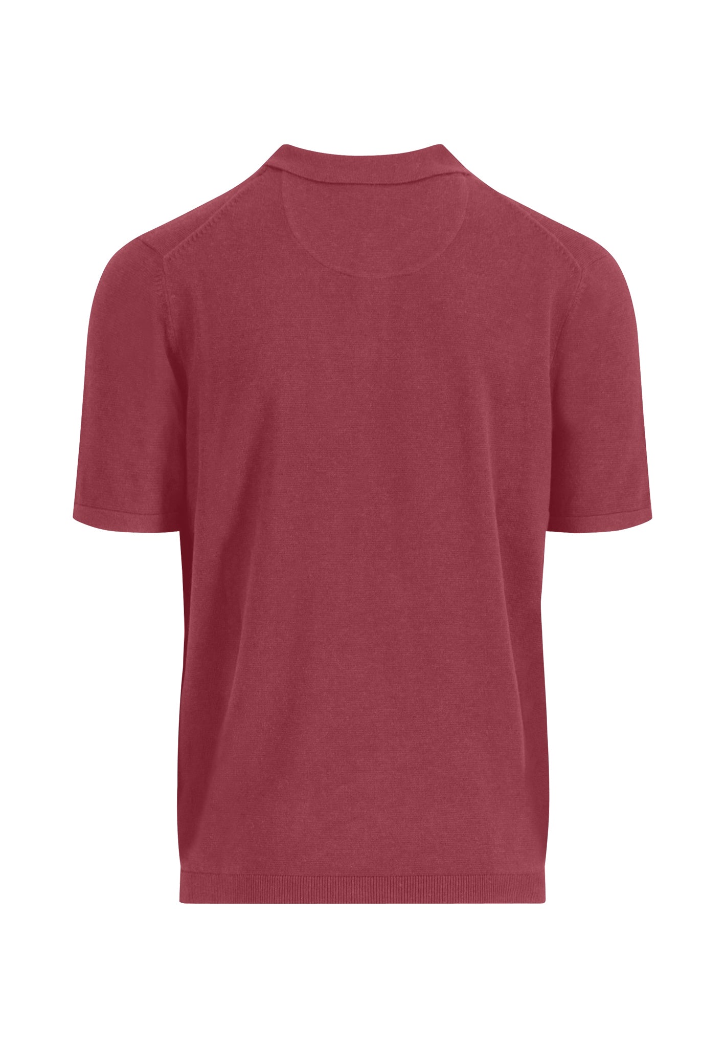 Fynch Hatton Air Cotton Polo - Berry
