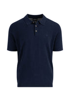 Fynch Hatton Air Cotton Polo - Navy