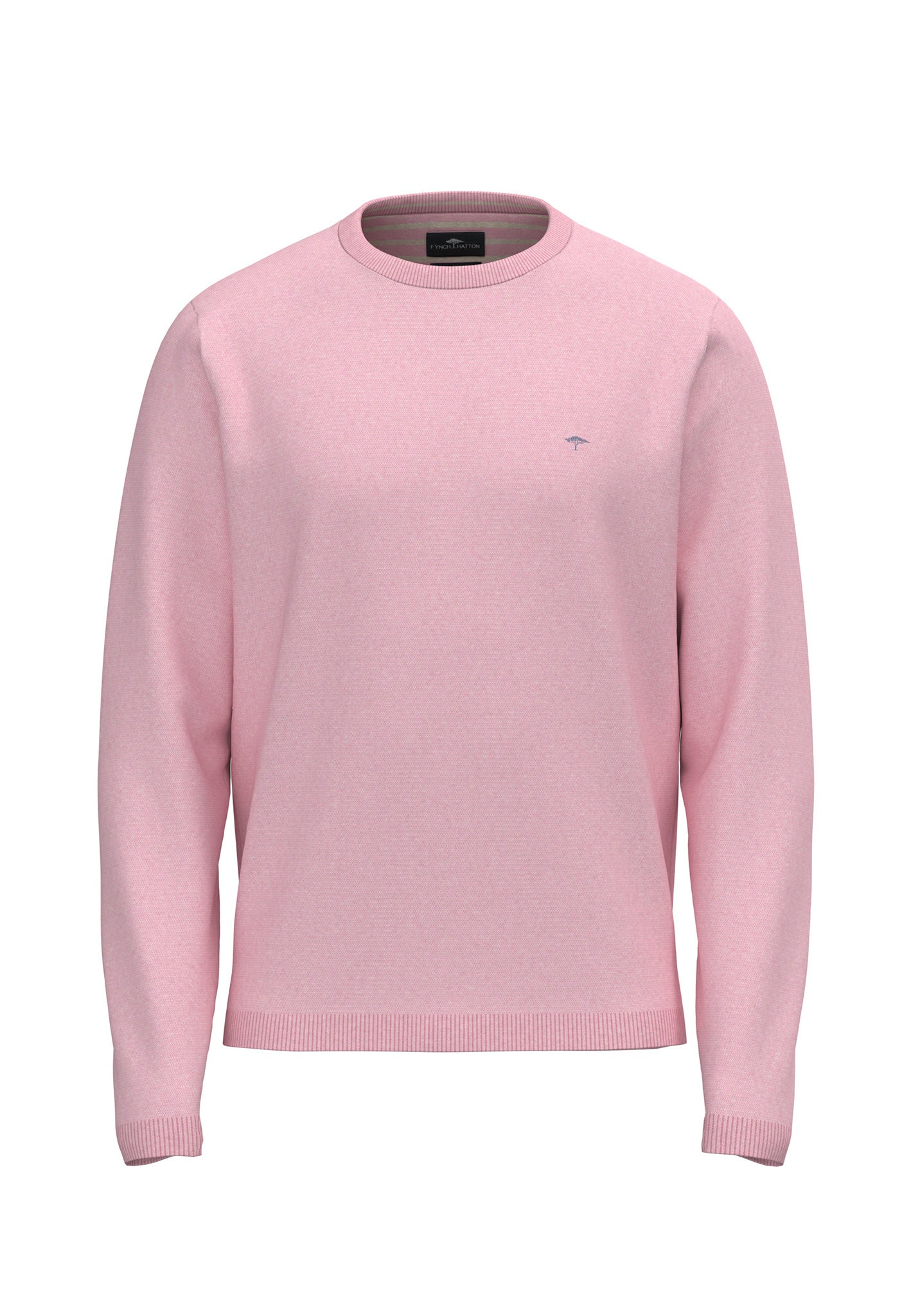 Fynch Hatton Air Cotton Crew Neck Jumper
