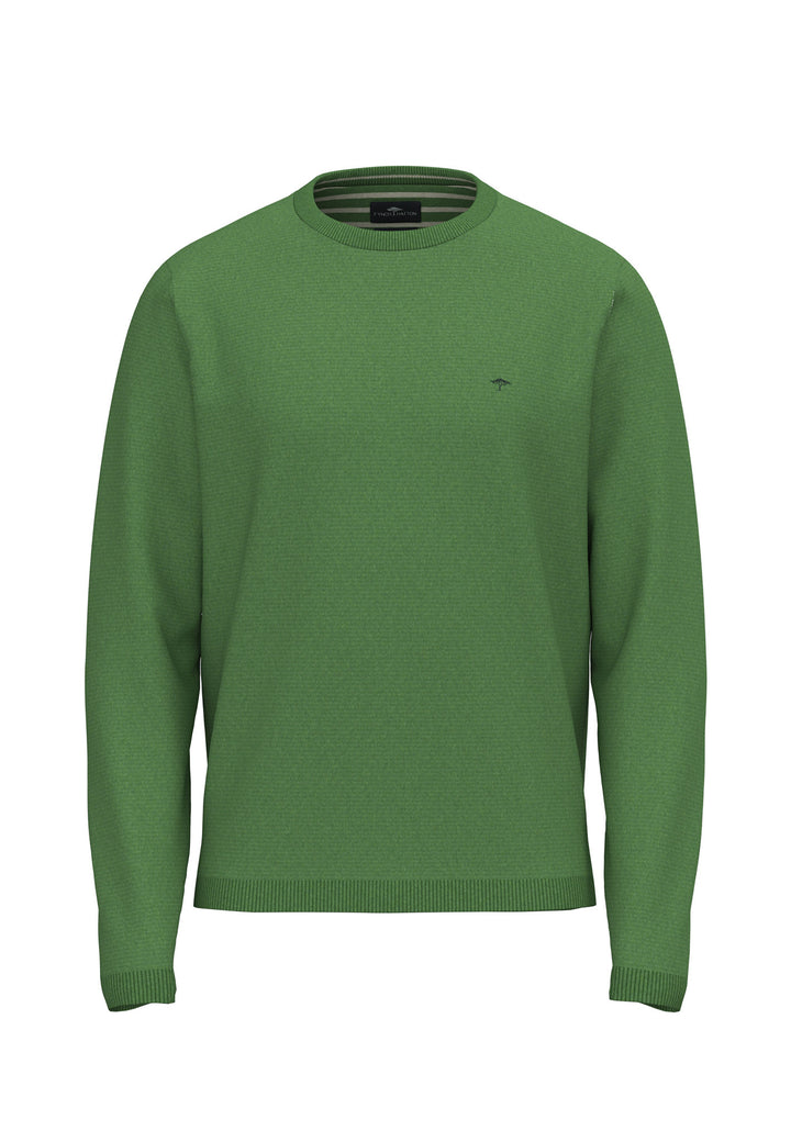 Fynch Hatton Air Cotton Crew Neck Jumper