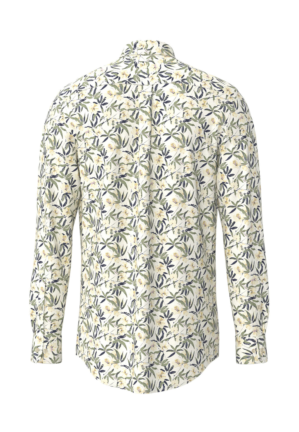 Fynch Hatton Flower Print Long Sleeve Shirt