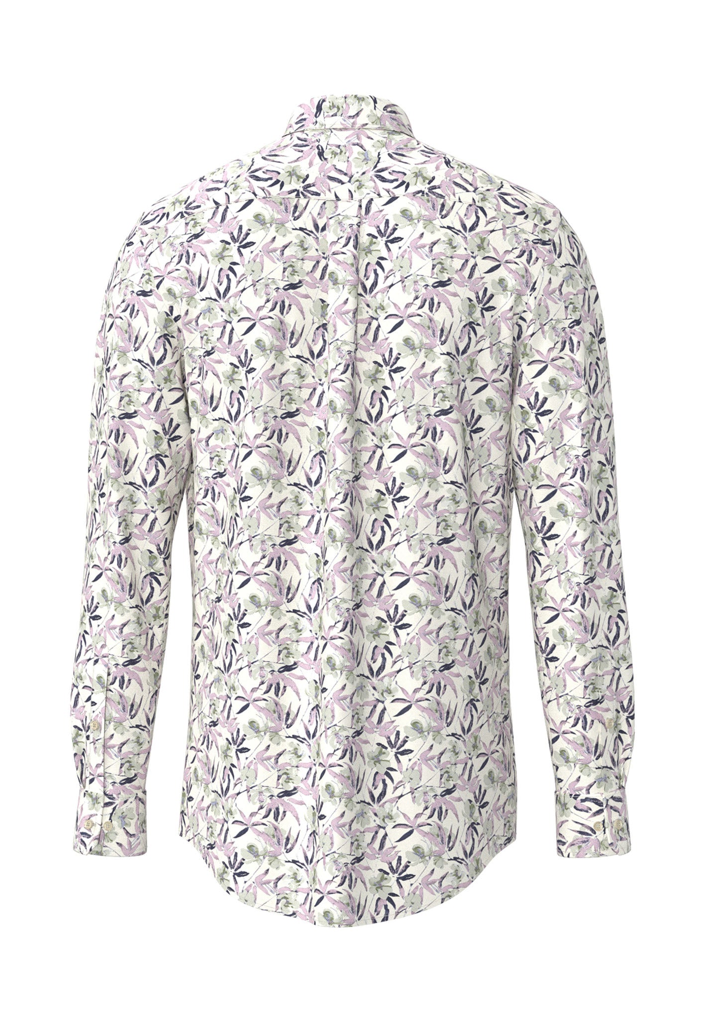 Fynch Hatton Flower Print Long Sleeve Shirt
