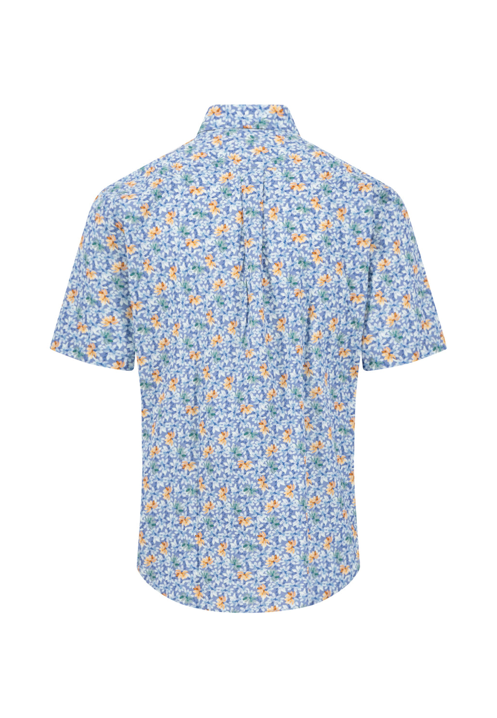 Fynch Hatton Premium Flower Print Short Sleeve Shirt