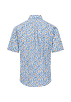 Fynch Hatton Premium Flower Print Short Sleeve Shirt