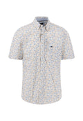 Fynch Hatton Summer Flower Print Short Sleeve Shirt