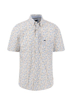 Fynch Hatton Summer Flower Print Short Sleeve Shirt
