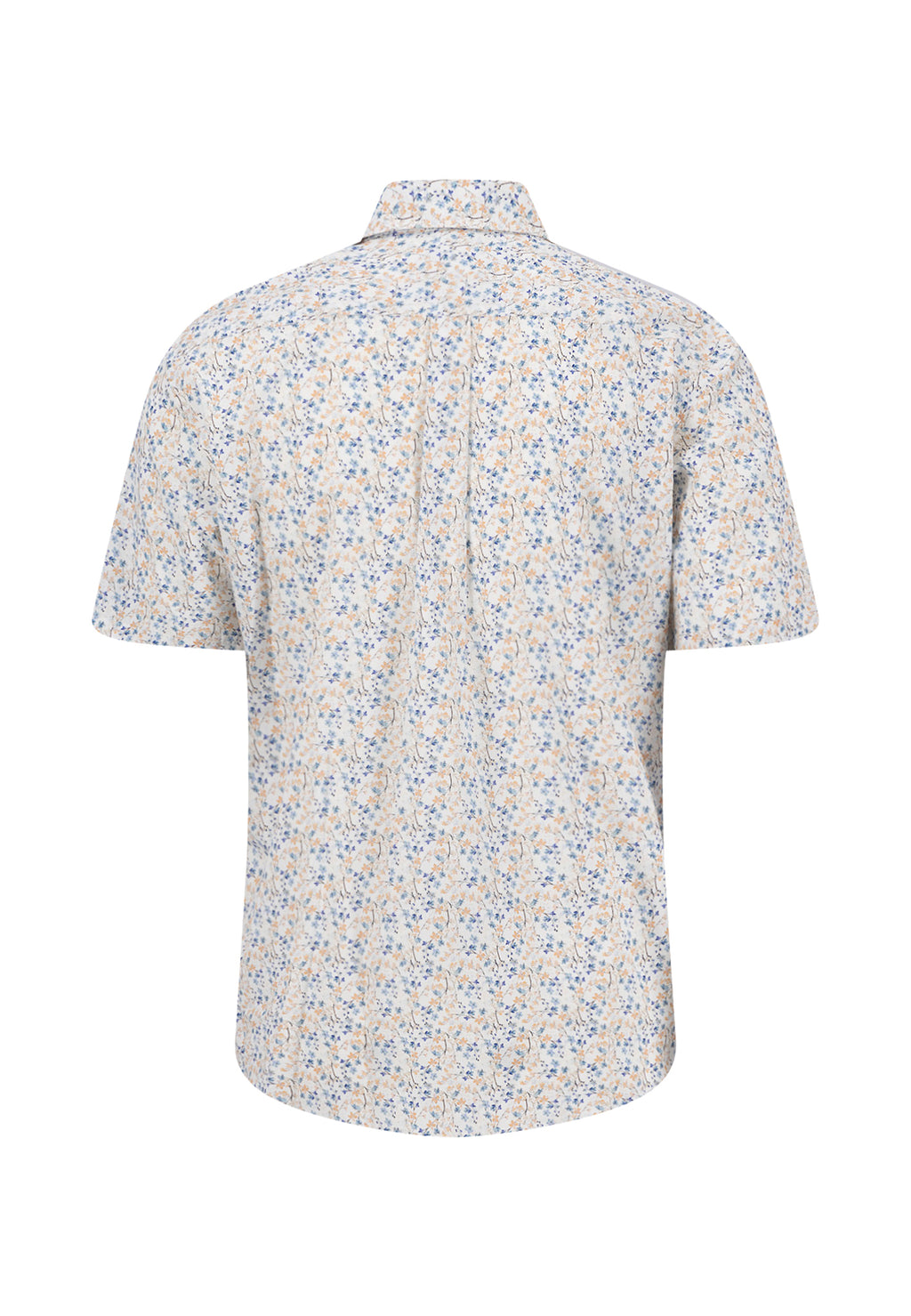 Fynch Hatton Summer Flower Print Short Sleeve Shirt