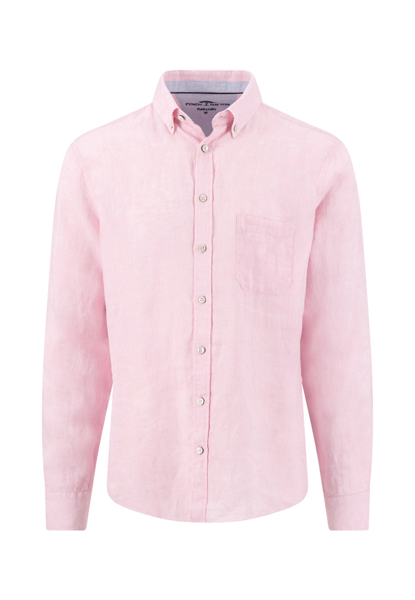 Fynch Hatton Premium Linen Long Sleeve Shirt