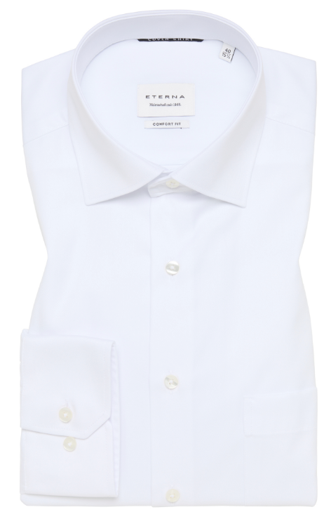 Eterna Modern Plain Cover Shirt