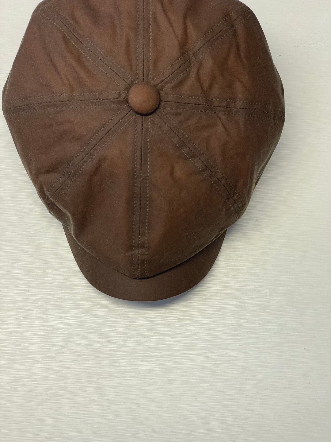 Failsworth Alfie Wax Bakerboy Cap - Coffee