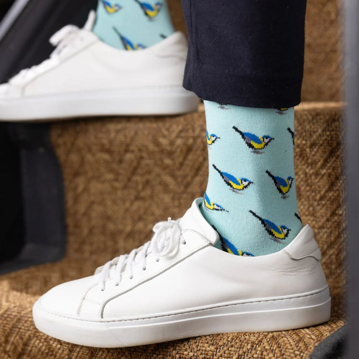 Swole Panda Bird Watching Sock Box - 2 Pairs of Bamboo Socks