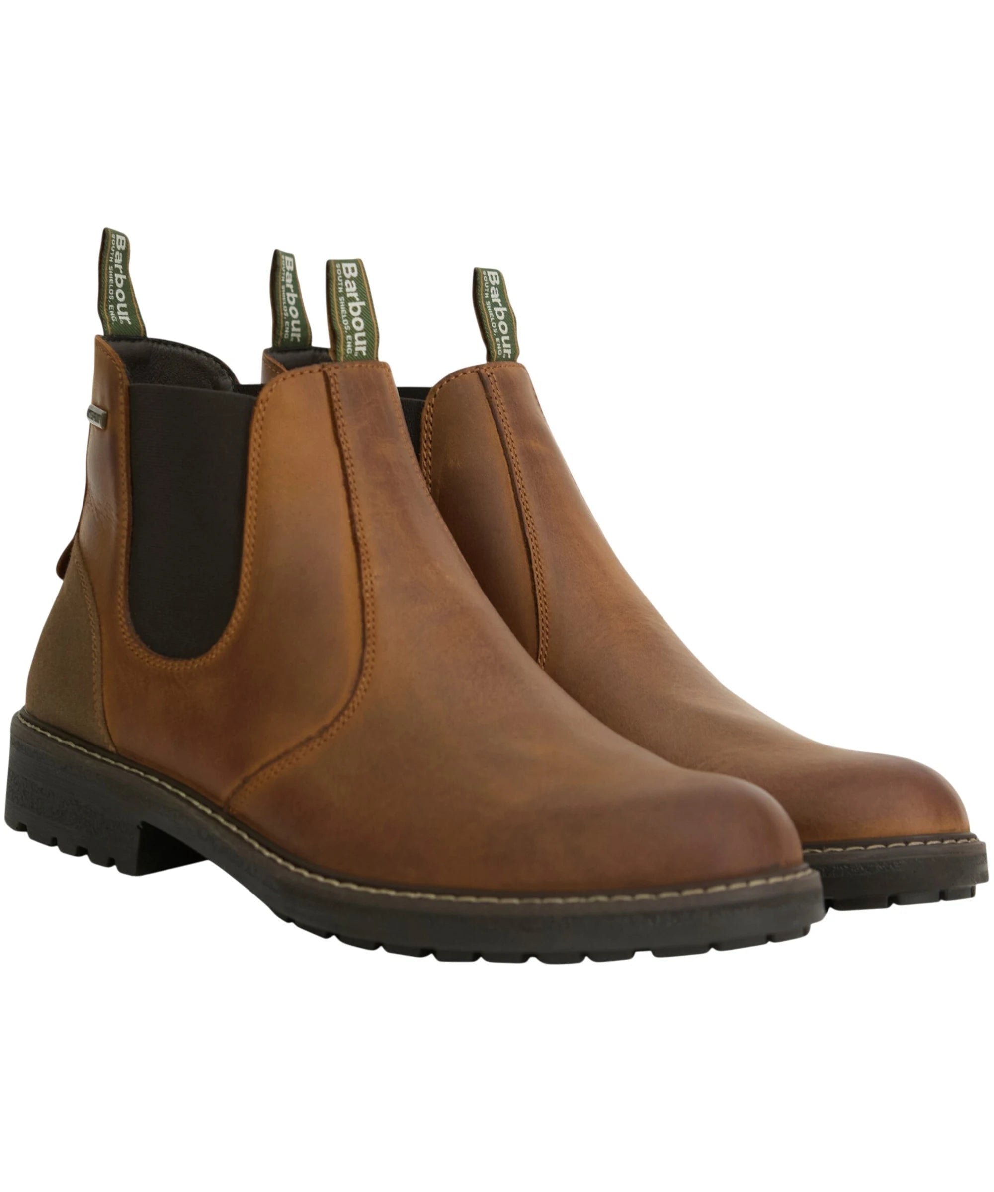 Barbour Embleton Chelsea Boot - Teak