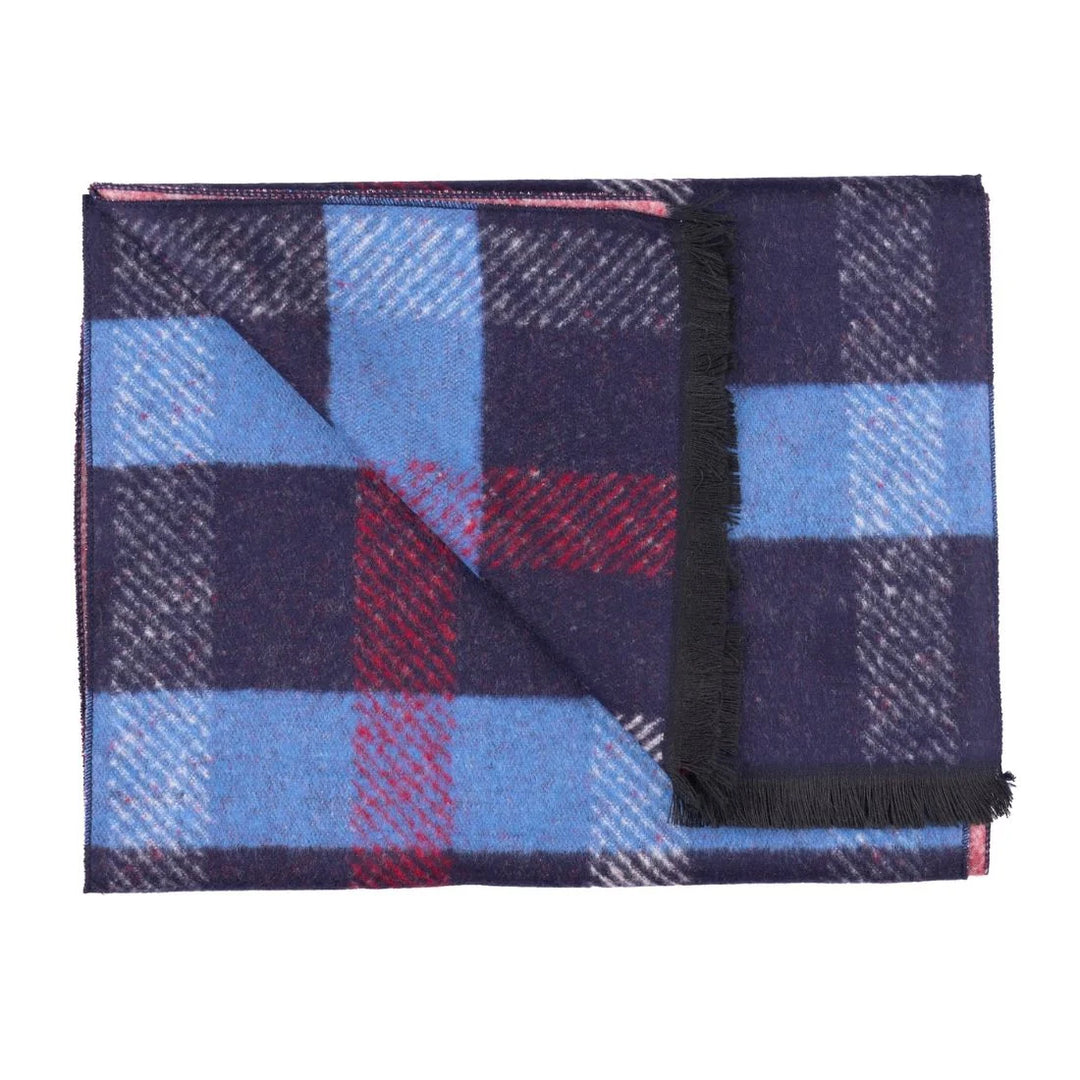 Swole Panda Blue &amp; Navy Stripe Bamboo Scarf