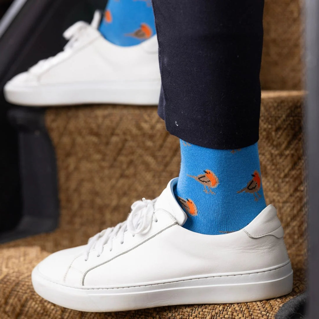 Swole Panda Bird Watching Sock Box - 2 Pairs of Bamboo Socks
