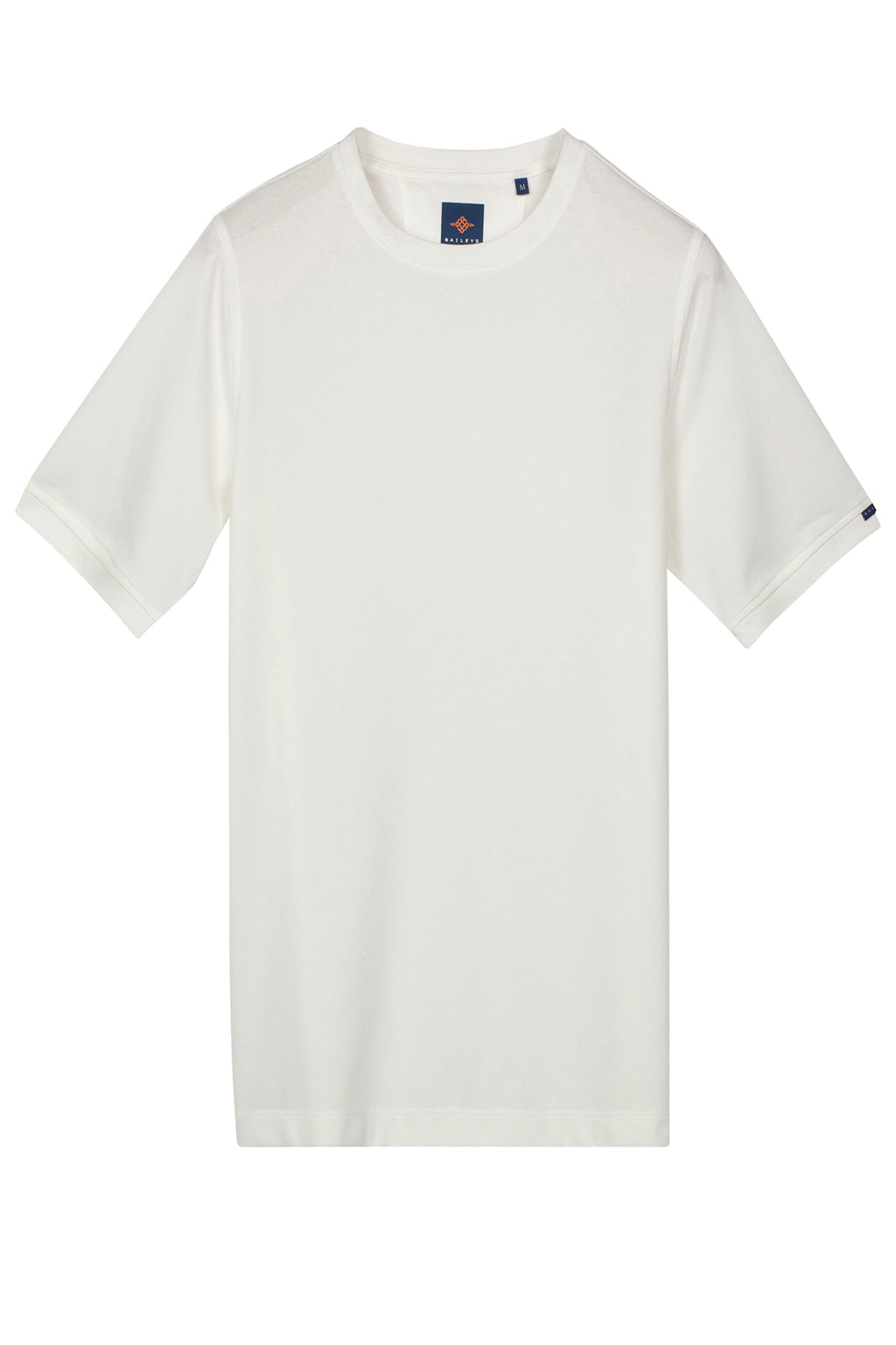Baileys Classic Crew Neck T-Shirt - Off White
