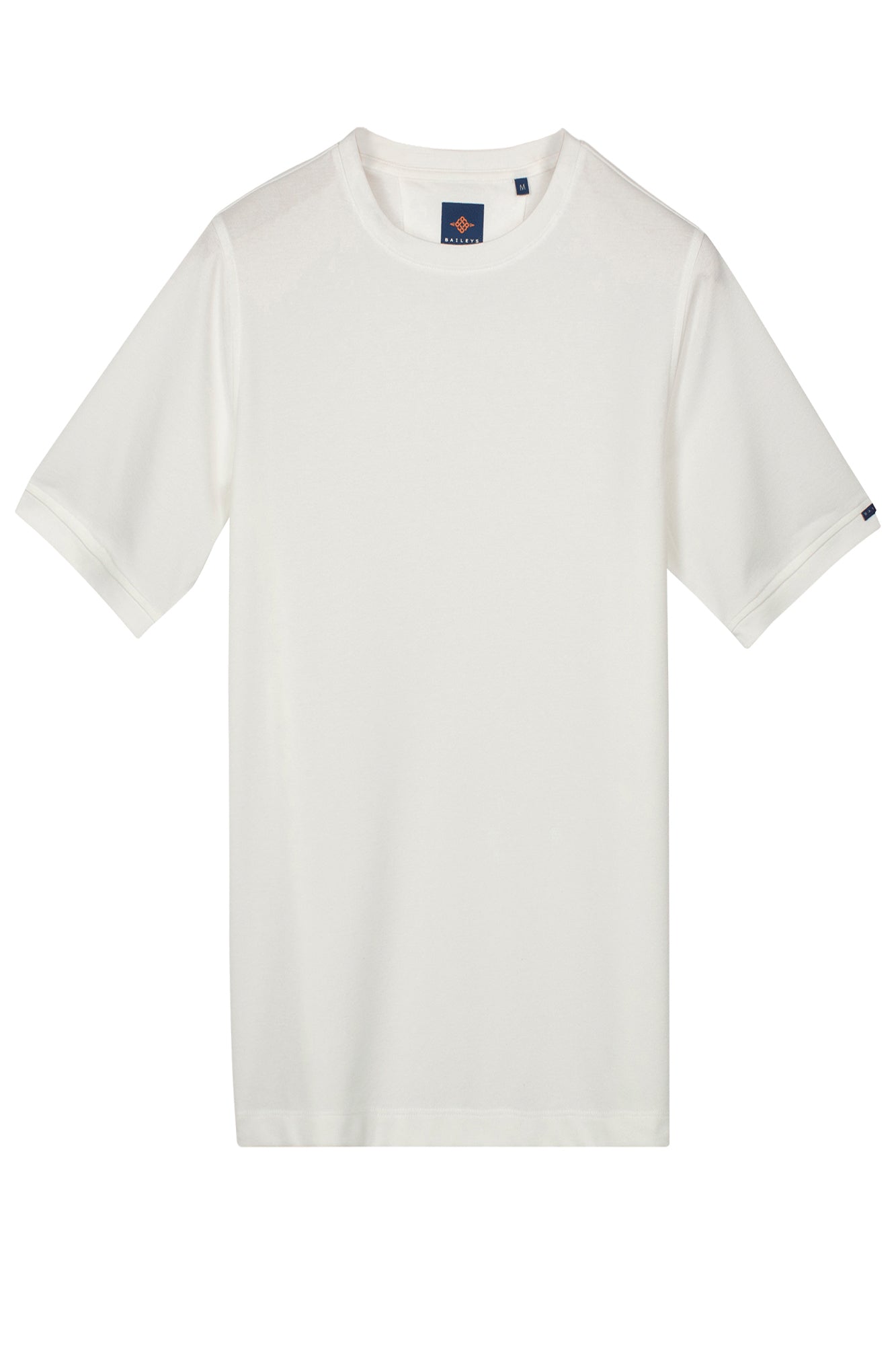Baileys Classic Crew Neck T-Shirt - Off White