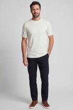 Baileys Classic Crew Neck T-Shirt - Off White