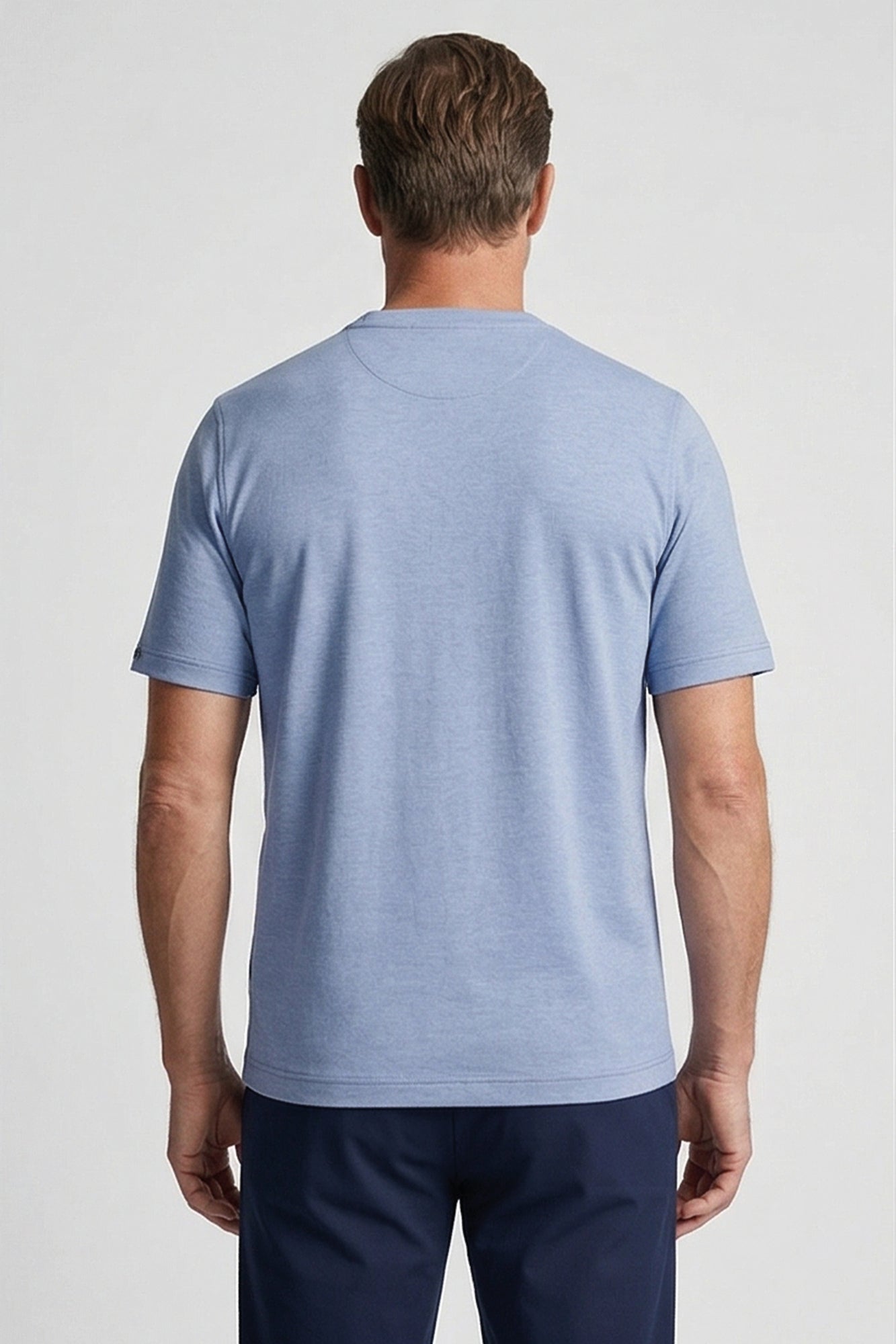 Baileys Classic Crew Neck T-Shirt - Cloud Blue