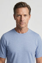 Baileys Classic Crew Neck T-Shirt - Cloud Blue