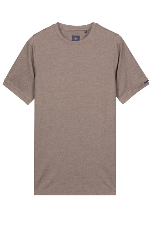 Baileys Classic Crew Neck T-Shirt - Brown
