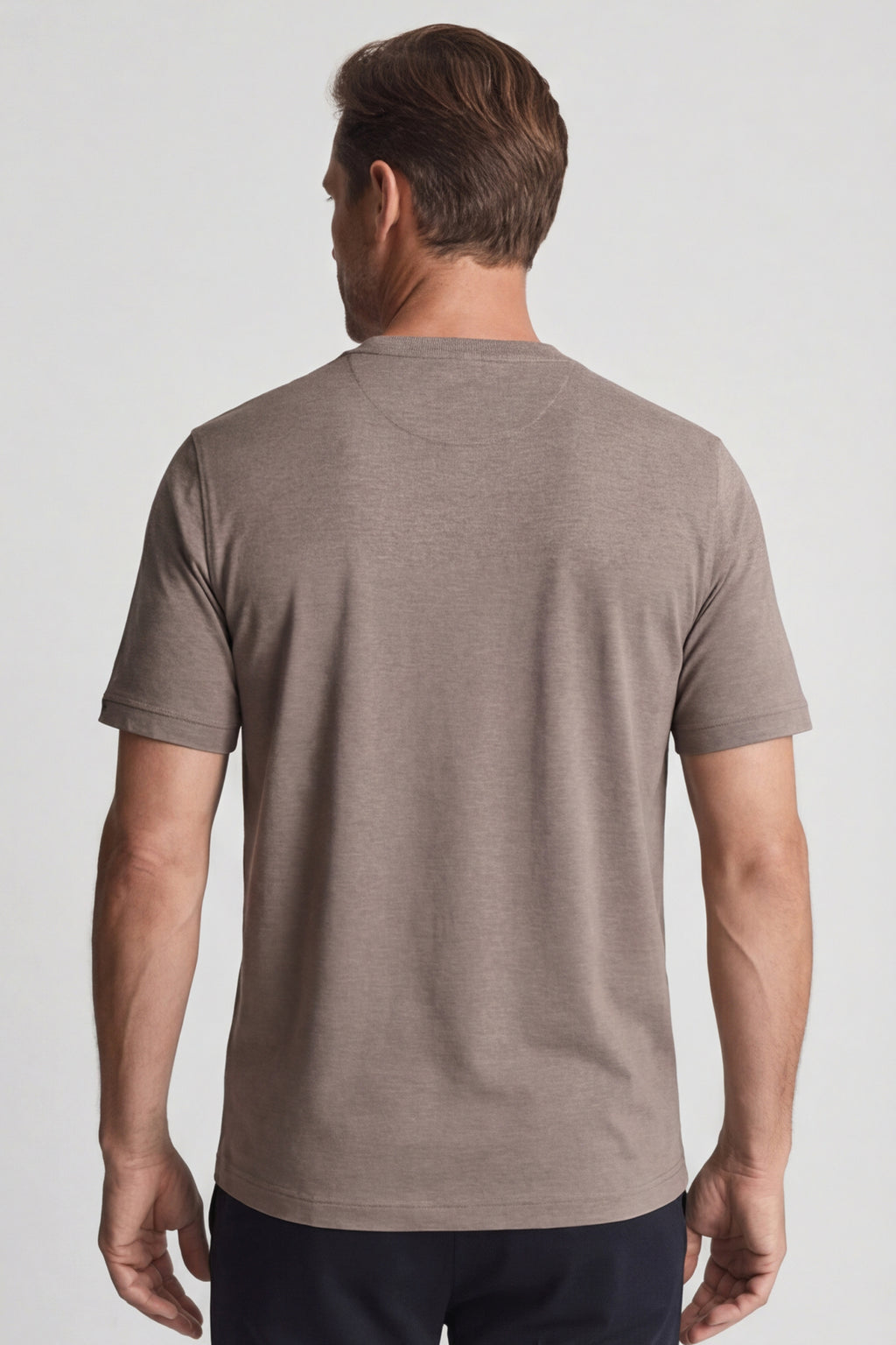 Baileys Classic Crew Neck T-Shirt - Brown