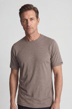 Baileys Classic Crew Neck T-Shirt - Brown