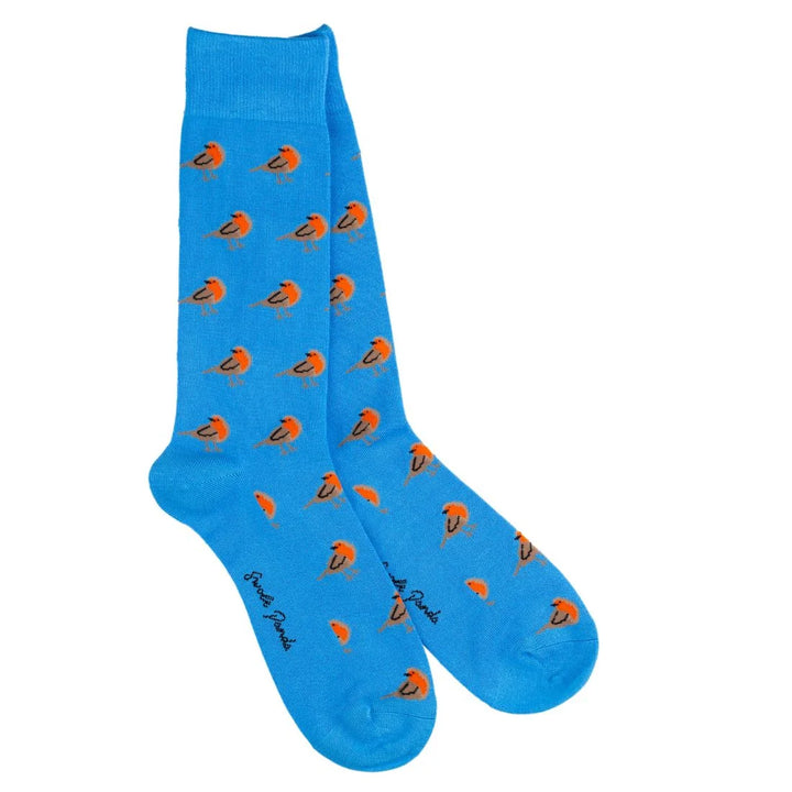 Swole Panda Bird Watching Sock Box - 2 Pairs of Bamboo Socks