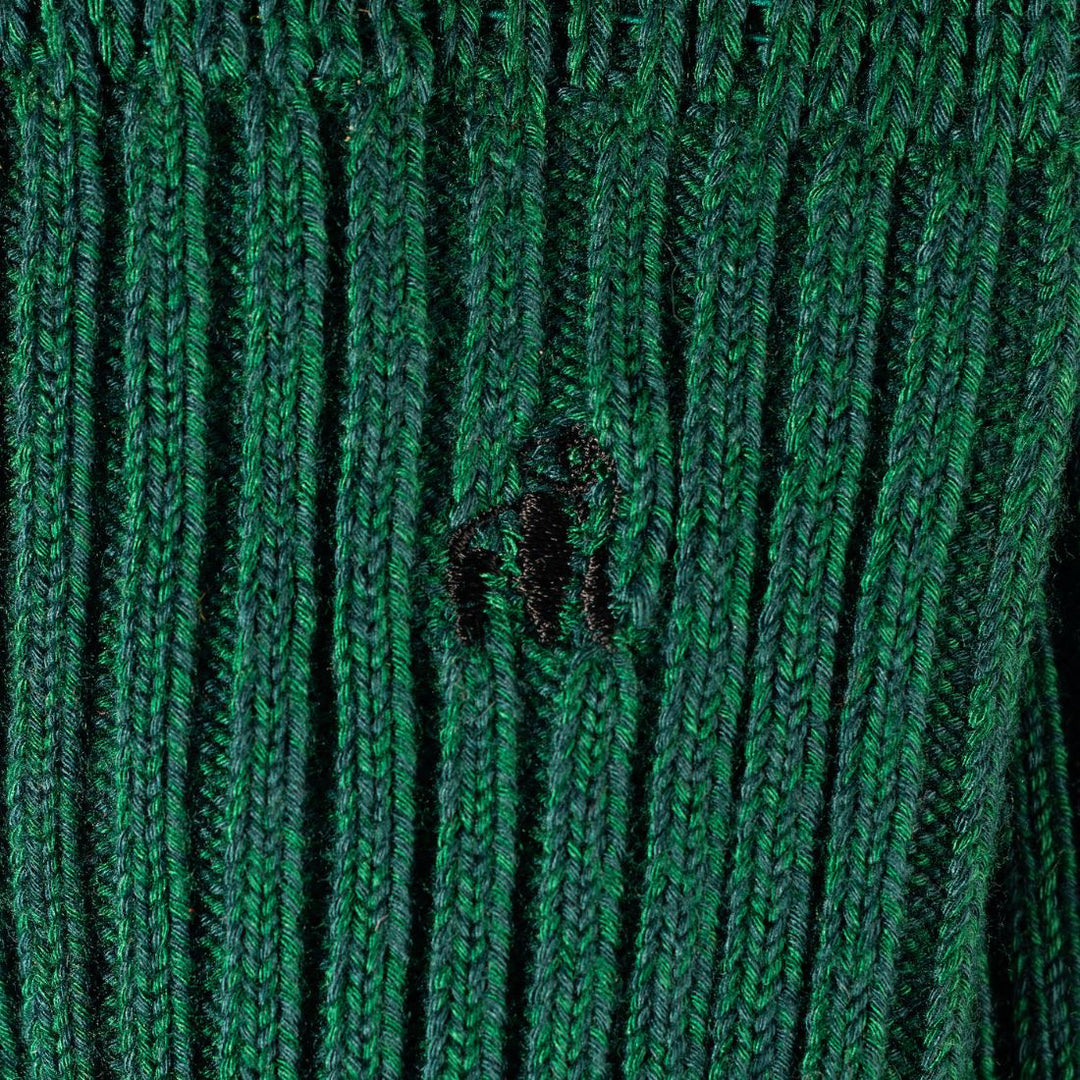 Swole Panda Racing Green Bamboo Boot Socks