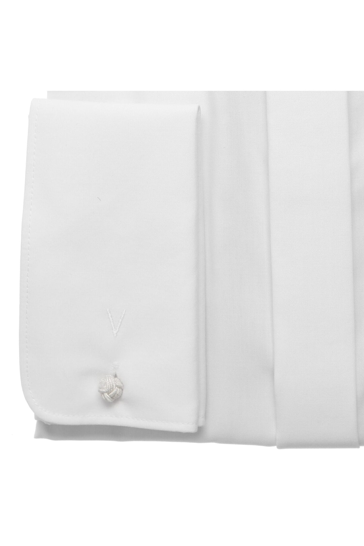 Marvelis Double Cuff Dress Shirt - White