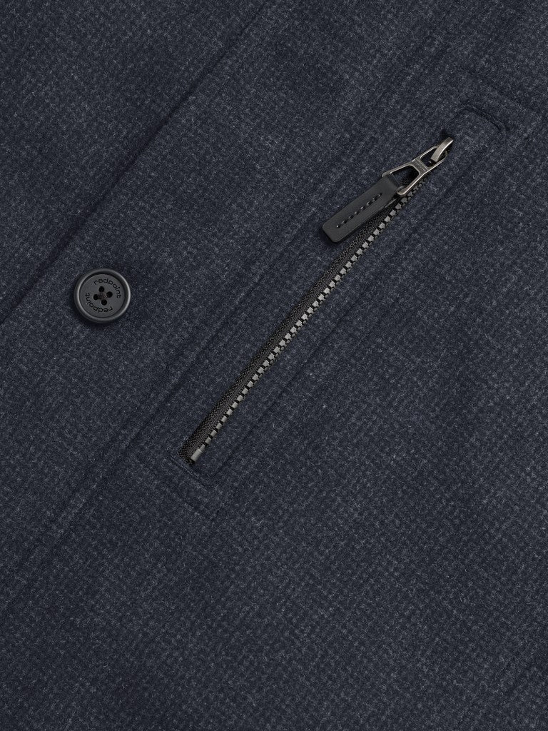 Redpoint Gill Wool Coat - Navy