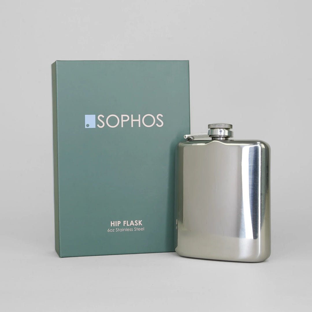 6oz Silver Hip Flask