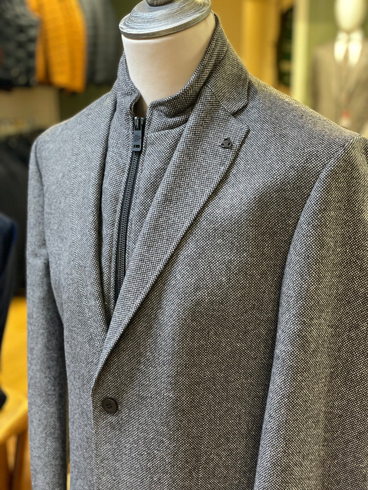 Roy Robson Jacket 17519 with Zip in Collar