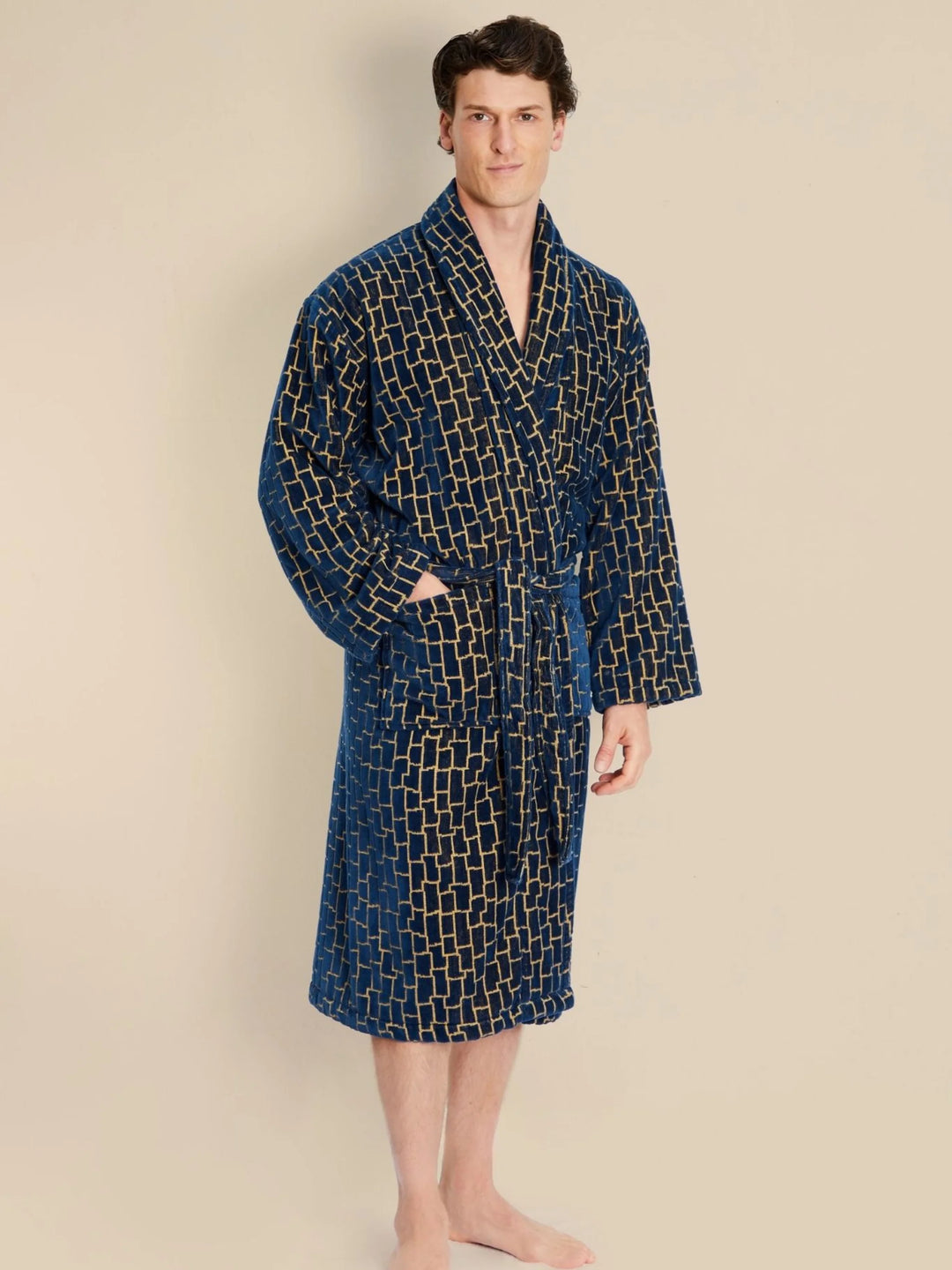 Bown of London Agean Dressing Gown