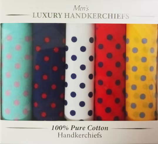 Le Chateau Assorted Bandanas - Box of 5