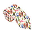 Liberty Fabric Cotton Tie - Birds of Paradise by Van Buck