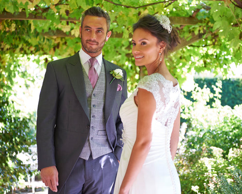 Charcoal Mohair Morning suit