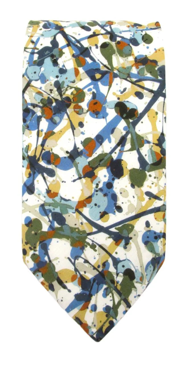 Liberty Fabric Cotton Tie - Club Paint