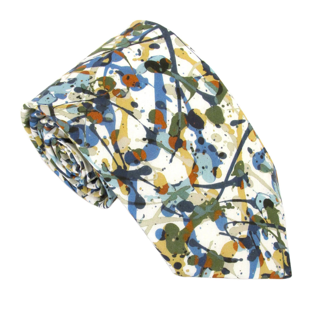 Liberty Fabric Cotton Tie - Club Paint
