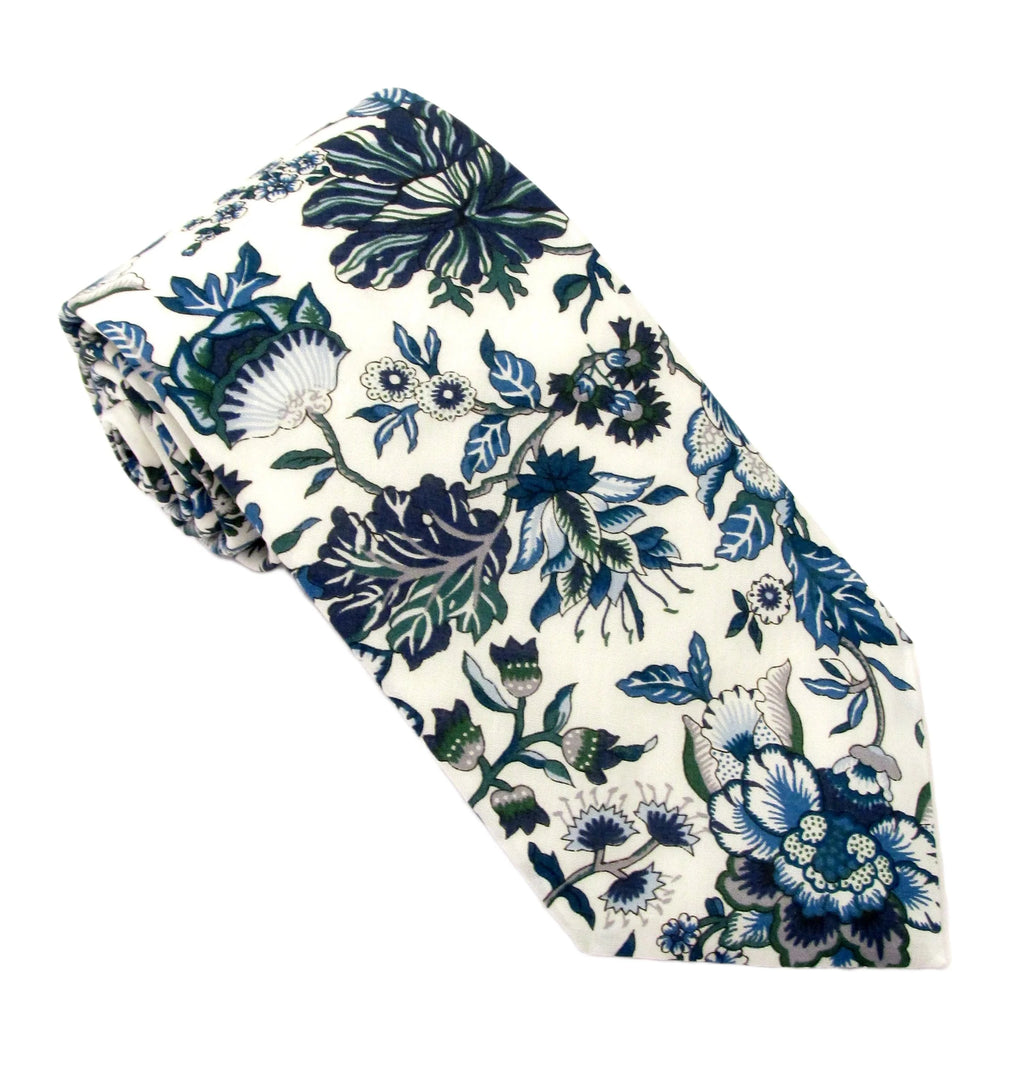 Liberty Fabric Cotton Tie - Christelle by Van Buck