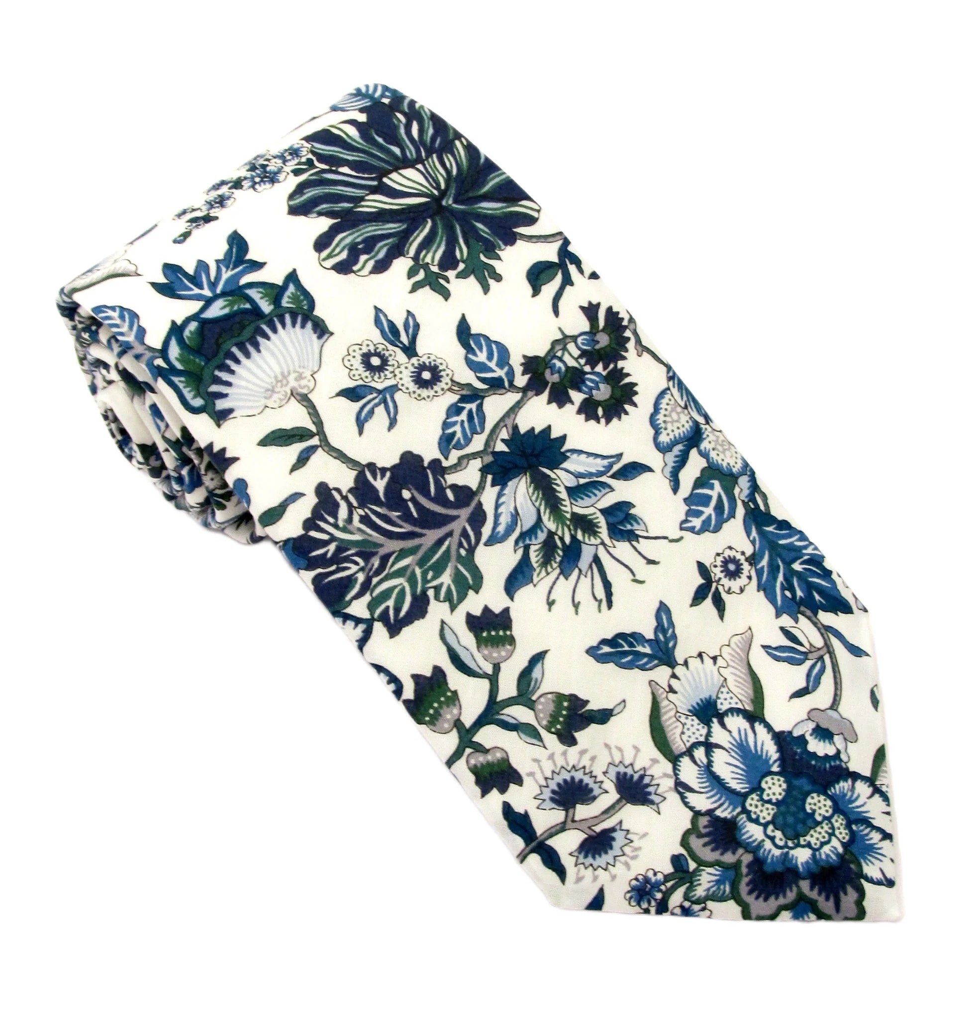 Liberty Fabric Cotton Tie - Christelle by Van Buck