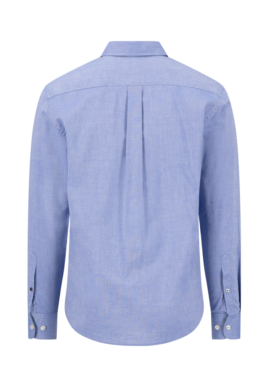 Fynch Hatton Long Sleeve Oxford Shirt - Cobalt